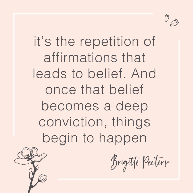 De kracht van affirmaties